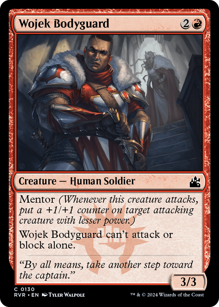 Image of Wojek Bodyguard (RVR-130) - Ravnica Remastered Foil