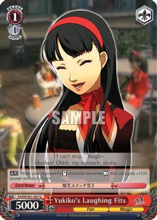 Image of Yukiko's Laughing Fits (P4/EN-S01-057 U) - Persona 4 ver.E