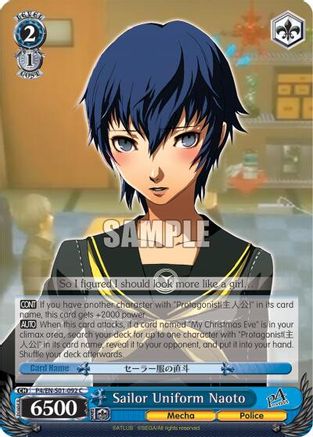 Image of Sailor Uniform Naoto (P4/EN-S01-092 C) - Persona 4 ver.E