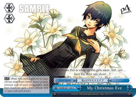 Image of My Christmas Eve (P4/EN-S01-100 CC) - Persona 4 ver.E