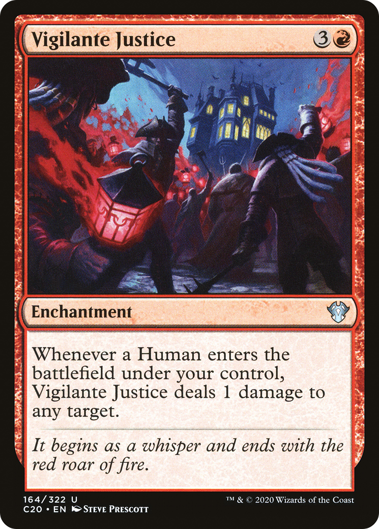 Image of Vigilante Justice (C20-164) - Commander 2020