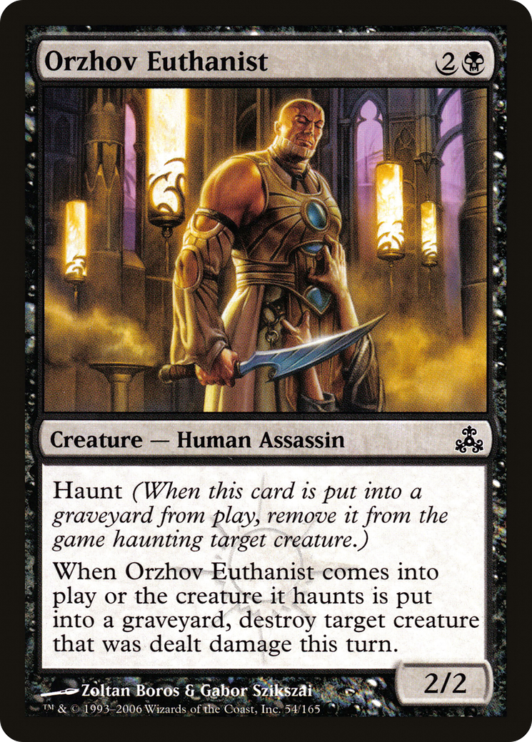 Image of Orzhov Euthanist (GPT-054) - Guildpact