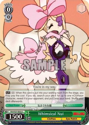 Image of Whimsical Nui (KLK/S27-E032 U) - KILL la KILL
