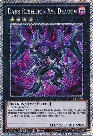 Image of Dark Rebellion Xyz Dragon (CT12-EN002) - 2015 Mega-Tins Limited