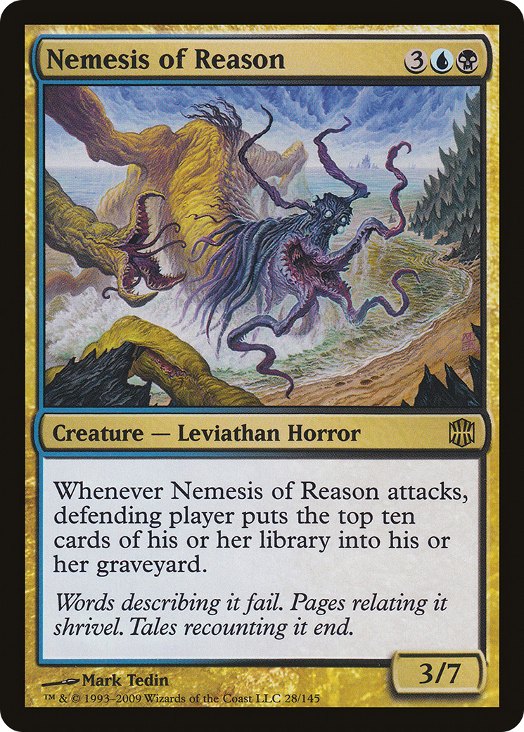 Image of Nemesis of Reason (ARB-028) - Alara Reborn Foil
