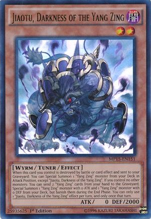 Image of Jiaotu, Darkness of the Yang Zing (MP15-EN151) - 2015 Mega-Tins Mega Pack 1st Edition