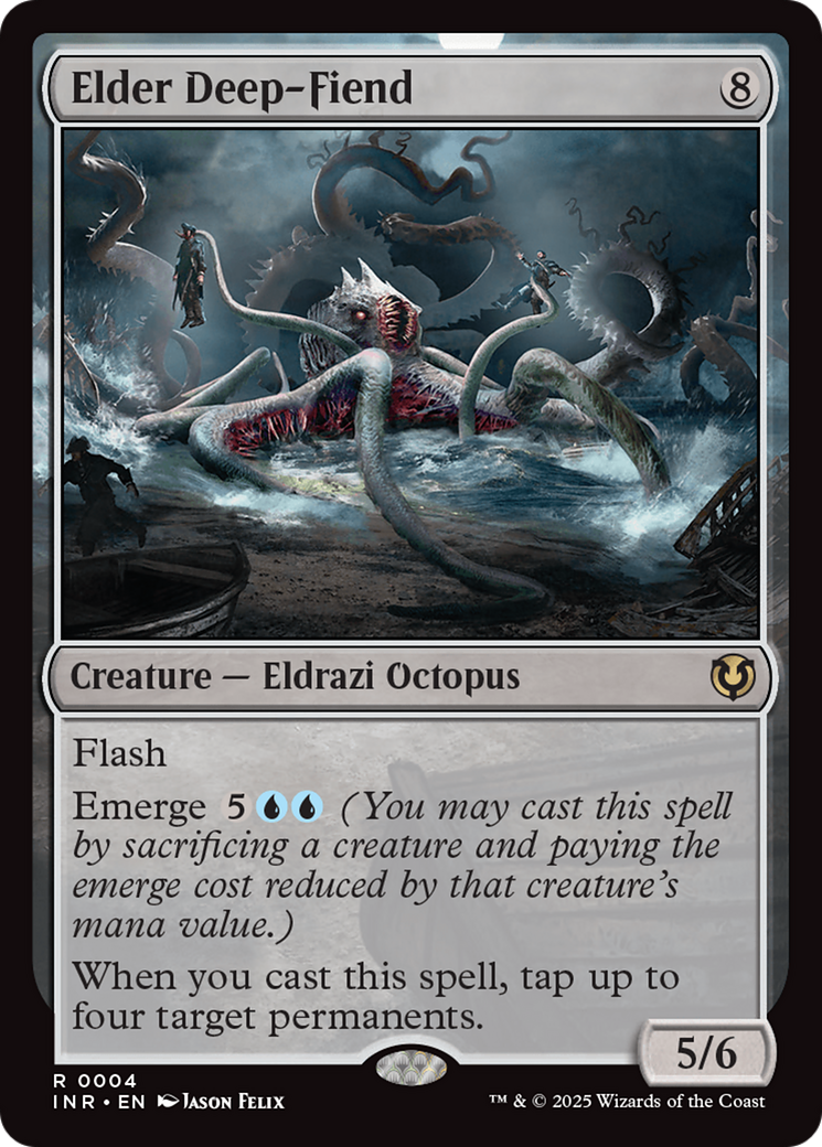 Image of Elder Deep-Fiend (INR-004) - Innistrad Remastered