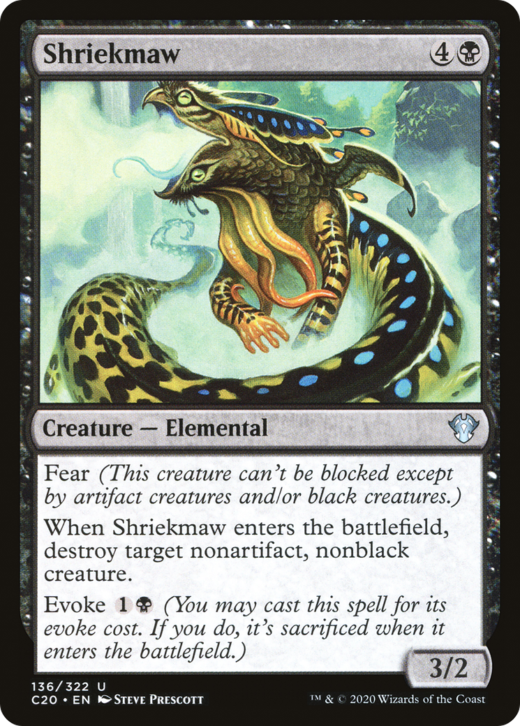 Image of Shriekmaw (C20-136) - Commander 2020
