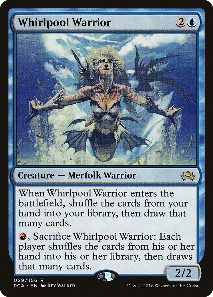 Image of Whirlpool Warrior (PCA-029) - Planechase Anthology