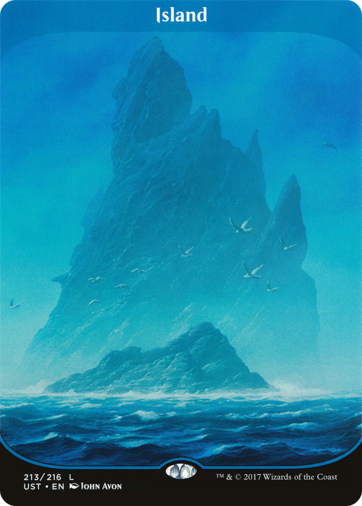 Image of Island (UST-213) - Unstable (Borderless) Foil