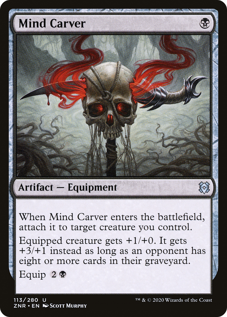 Image of Mind Carver (ZNR-113) - Zendikar Rising