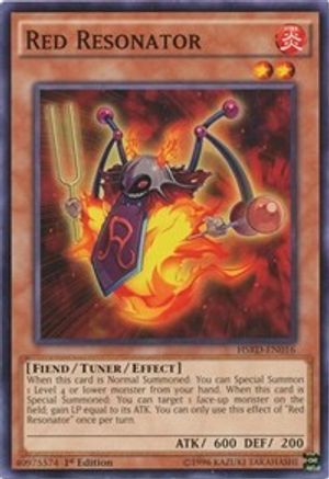 Image of Red Resonator (HSRD-EN016) - High-Speed Riders 1st Edition