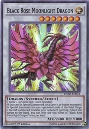 Image of Black Rose Moonlight Dragon (HSRD-EN044) - High-Speed Riders 1st Edition
