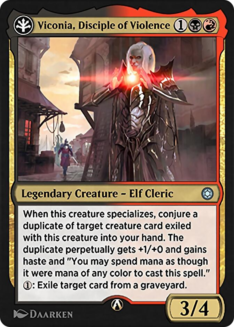 Image of Viconia, Disciple of Violence (HBG-11R) - Alchemy Horizons: Baldur's Gate
