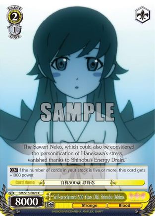 Image of Self-proclaimed 500 Years Old, Shinobu Oshino (BM/S15-E020 C) - BAKEMONOGATARI