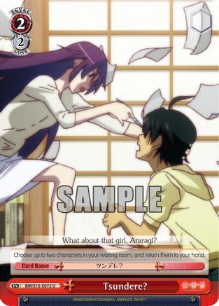 Image of Tsundere? (BM/S15-E072 U) - BAKEMONOGATARI