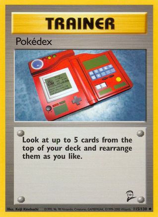 Image of Pokedex 115/130  Base Set 2 - Uncommon