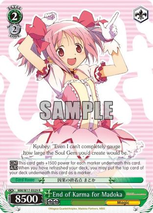 Image of End of Karma for Madoka (MM/W17-E029 R) - Puella Magi Madoka Magica