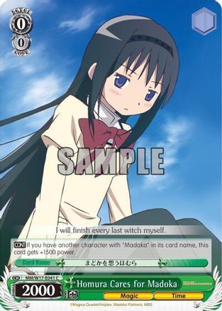 Image of Homura Cares for Madoka (MM/W17-E041 C) - Puella Magi Madoka Magica