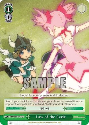 Image of Law of the Cycle (MM/W17-E053 U) - Puella Magi Madoka Magica