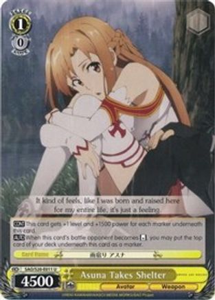 Image of Asuna Takes Shelter (SAO/S20-E011 U) - Sword Art Online