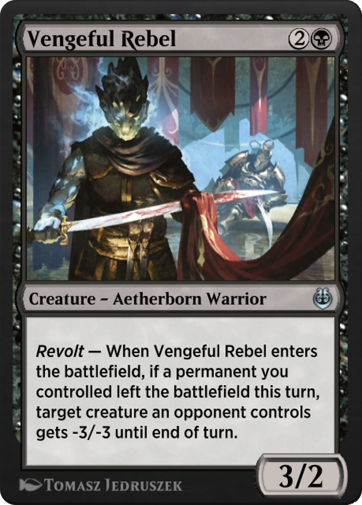 Image of Vengeful Rebel (KLR-109) - Kaladesh Remastered