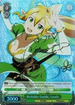 Image of Reliable Guide, Leafa (SP) (SAO/S20-E028SP SP) - Sword Art Online