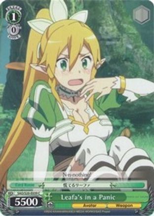 Image of Leafa's in a Panic (SAO/S20-E039 C) - Sword Art Online