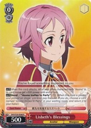 Image of Lisbeth's Blessings (SAO/S20-E048 R) - Sword Art Online