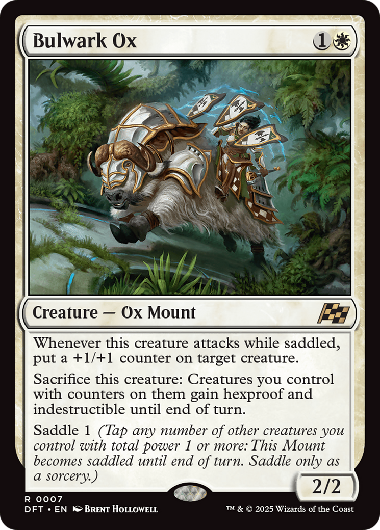 Image of Bulwark Ox (DFT-007) - Aetherdrift Foil