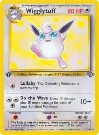 Image of Wigglytuff (32) 032/64  - Unlimited Jungle - Rare