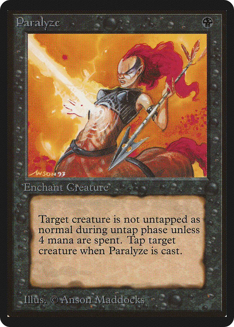 Image of Paralyze (LEB-) - Limited Edition Beta