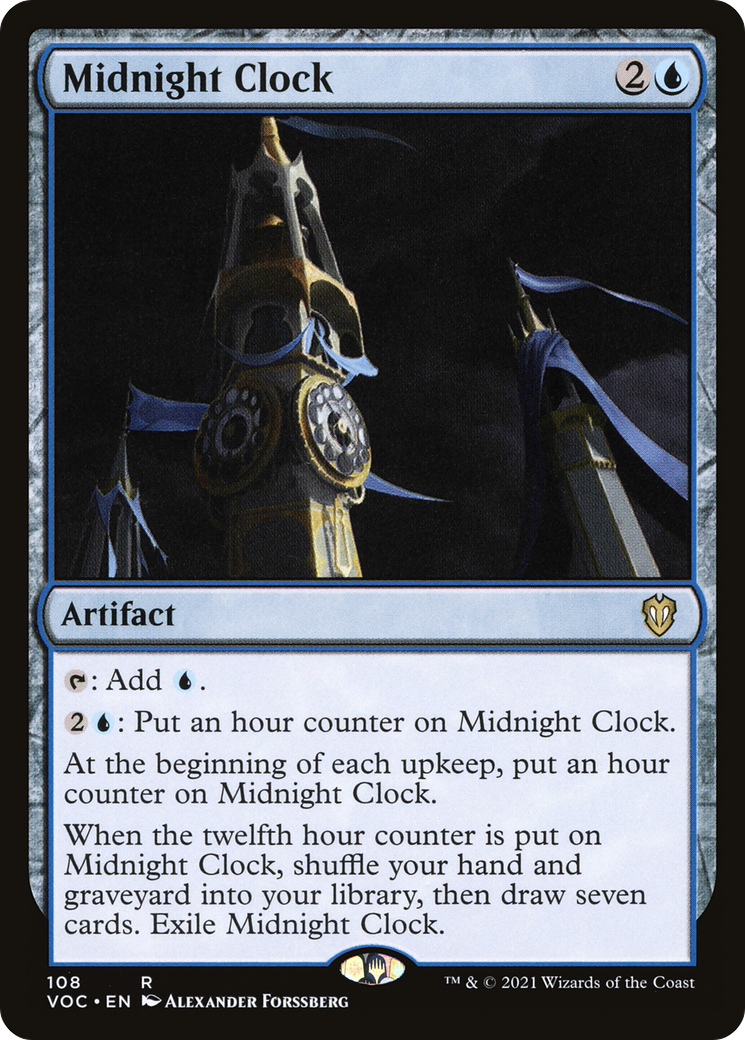 Image of Midnight Clock (VOC-108) - Crimson Vow Commander