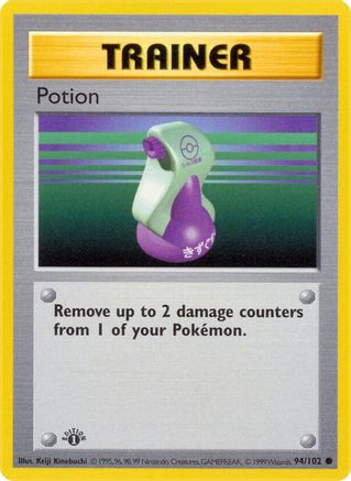 Image of Potion 094/102  - 1st Edition Base Set Shadowless - Common