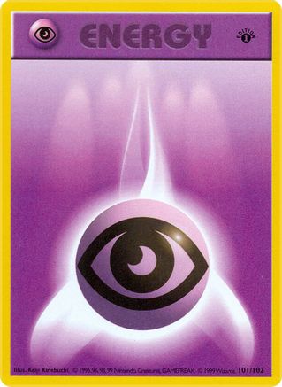 Image of Psychic Energy 101/102  - Unlimited Base Set Shadowless - Common