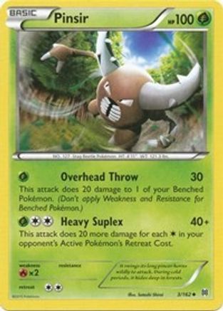 Image of Pinsir 003  - Reverse Holofoil XY  BREAKthrough - Uncommon