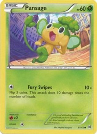 Image of Pansage 005  XY  BREAKthrough - Common