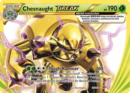Image of Chesnaught BREAK 012/162  - Holofoil XY  BREAKthrough - Ultra Rare