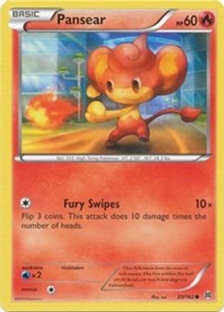Image of Pansear 023  - Reverse Holofoil XY  BREAKthrough - Common