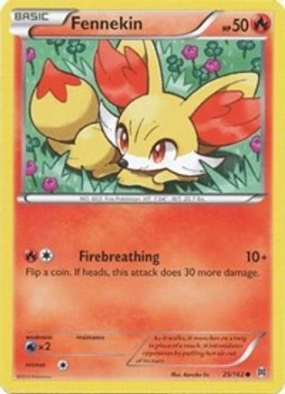 Image of Fennekin 025/162  XY  BREAKthrough - Common
