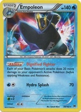 Image of Empoleon 038/162  - Holofoil XY  BREAKthrough - Holo Rare