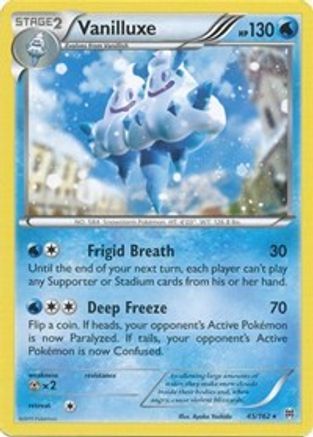 Image of Vanilluxe 045  - Reverse Holofoil XY  BREAKthrough - Rare