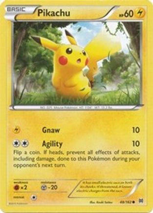 Image of Pikachu 048/162  XY  BREAKthrough - Common