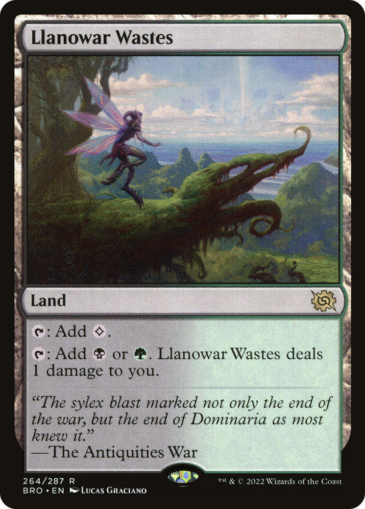 Image of Llanowar Wastes (BRO-264) - The Brothers' War