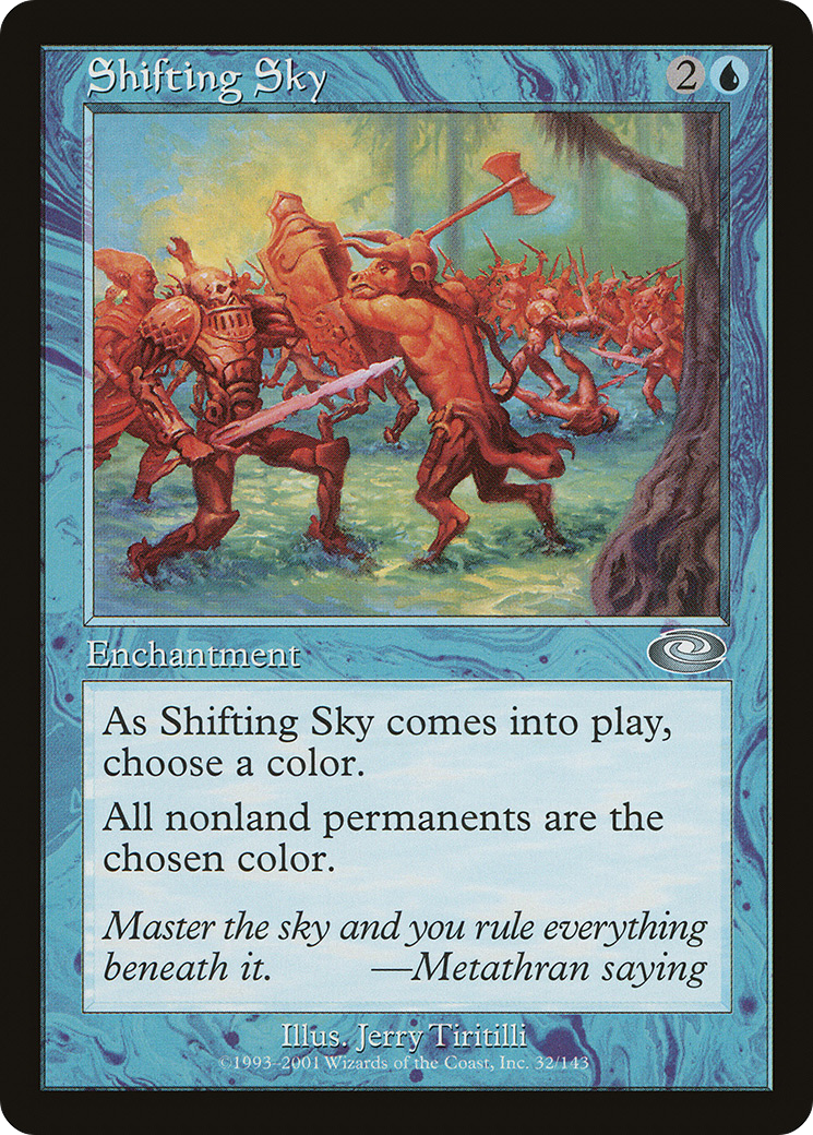Image of Shifting Sky (PLS-032) - Planeshift Foil