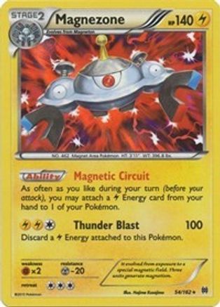 Image of Magnezone 054/162  - Reverse Holofoil XY  BREAKthrough - Holo Rare