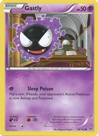 Image of Gastly 058/162  XY  BREAKthrough - Common