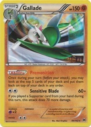 Image of Gallade 084/162  - Holofoil XY  BREAKthrough - Holo Rare