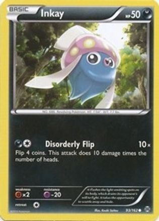 Image of Inkay 093  - Reverse Holofoil XY  BREAKthrough - Common