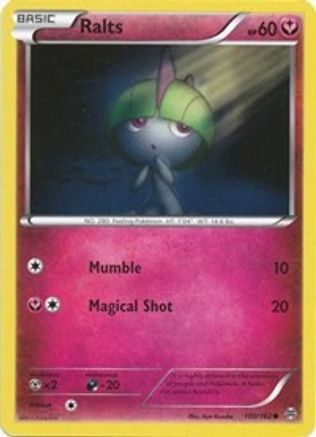Image of Ralts (100) 100/162  - Reverse Holofoil XY  BREAKthrough - Common
